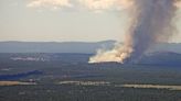 Crews begin battling 100-acre Bravo Fire on Camp Navajo west of Flagstaff