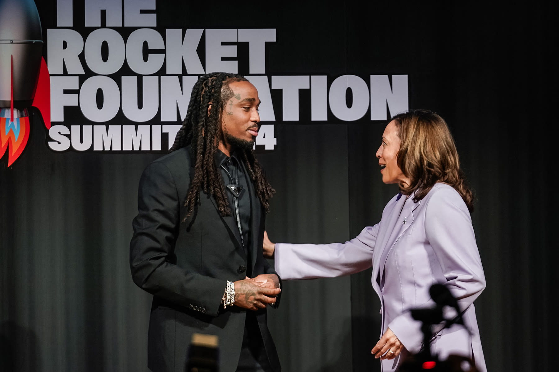 How Quavo Is Keeping Takeoff’s Legacy Alive With The Help of VP Kamala Harris