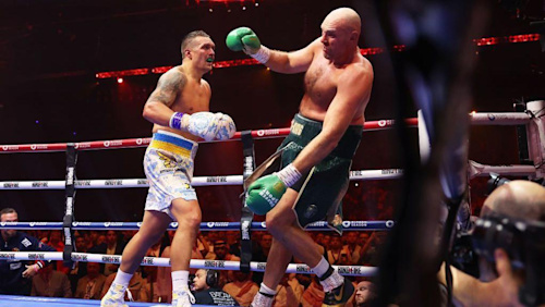 Usyk's epic victory over Fury in 10 pictures