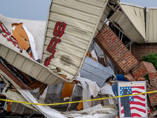 Dañó una guardería y varias propiedades: el paso de un tornado EF-2 en Temple, Texas
