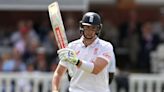 TOP SPIN AT THE TEST: Jamie Smith lays down a marker