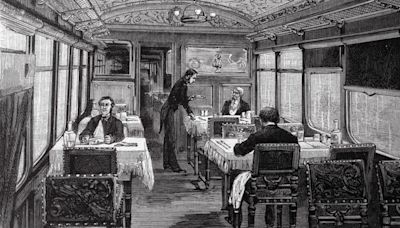 When Europe’s railroad dining cars were the height of luxury