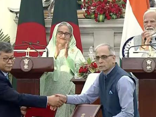 India, Bangladesh sign pact to boost maritime, blue economy ties | India News - Times of India