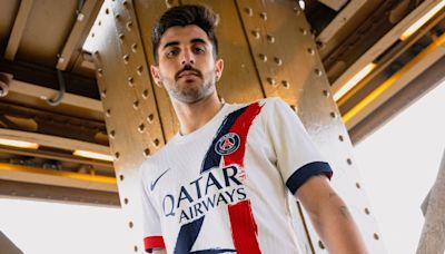 PSG: nueva camiseta de visitante está inspirada en la Torre Eiffel