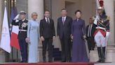 Xi attends welcome banquet held by Macron