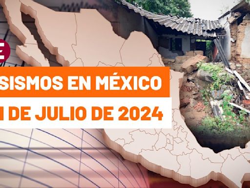 Sismo hoy 1 de julio de 2024: Dos temblores 'sacuden' Oaxaca