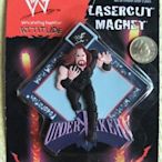 全新吊卡1998-99-WWE-WWF-美式摔角精品-人物造型磁鐵--送葬者--The Undertaker-