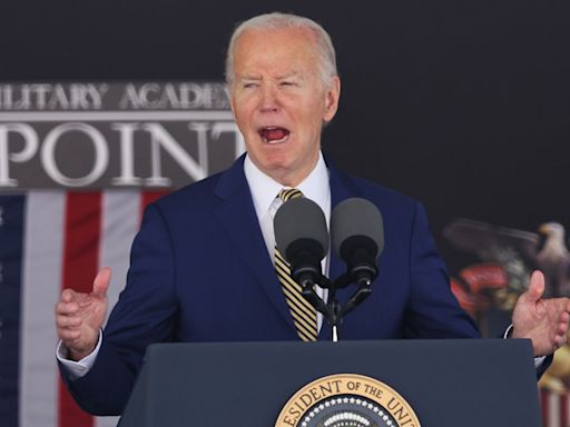'You can clap for that': Biden met with 'pretty sad, shades of Jeb Bush' moment at West Point commencement