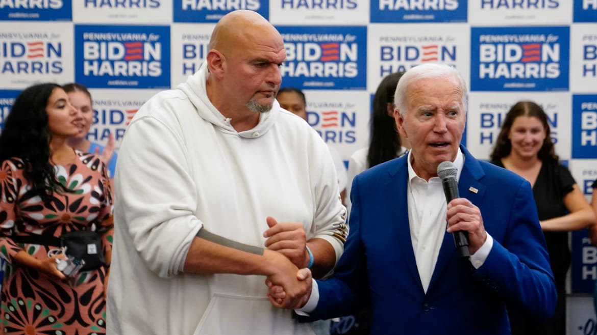 Fetterman Lashes Out at Nancy Pelosi for Backstabbing Biden