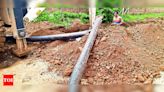 Residents angered as contractor damages new water pipeline in Senanagar | Aurangabad News - Times of India