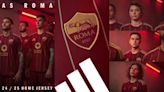 Roma and Adidas release 24/25 home kit