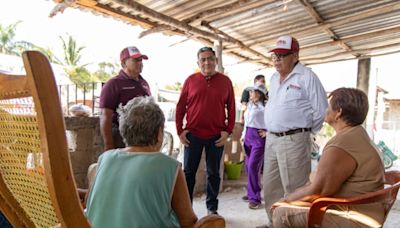 Elecciones Campeche: Recorre candidato de Morena comunidades rurales