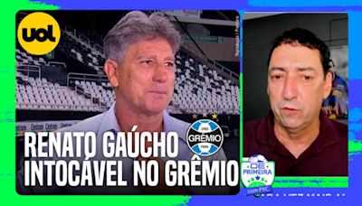 GRÊMIO: 'NUNCA SE COGITOU A DEMISSÃO DO RENATO GAÚCHO'; PVC REVELA CONVERSA COM DIRIGENTE