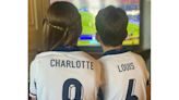 William and Kate release photo of Charlotte and Louis watching England in Euros final