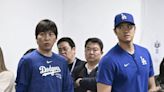 MLB》萬紅叢中一點藍！ 大谷翔平和前隊友寒暄「明天首次公開受訪」