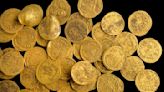 Gold coins found hidden in wall shed light on Byzantine Empire