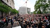 Orbán challenger leads protest calling for child protection after sexual abuse scandal in Hungary