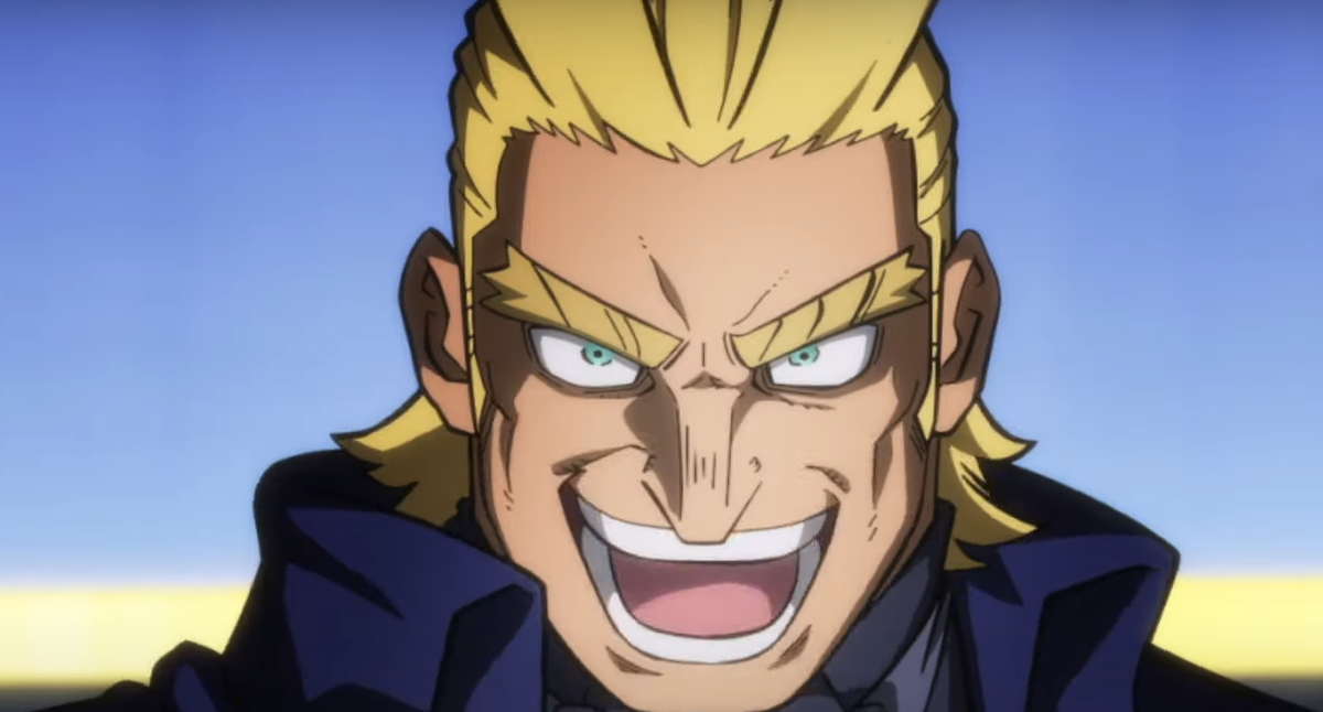 My Hero Academia: You're Next Posts Official Dark Might Design