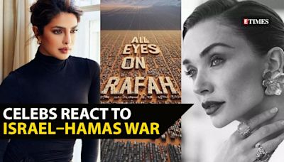 'Do not stay silent': Priyanka Chopra, Amy Jackson & other celebs criticise Israel’s attack on Rafah, call for ceasefire | Entertainment - Times of India Videos