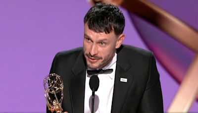 “Baby Reindeer”'s Richard Gadd Thanks His Parents — and Fans Out Over Jon Hamm — at Emmys 2024