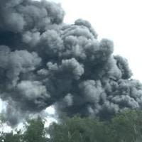 Germany: Toxic Plume Of Snoke Billows From Fire At Factory In Berlin-Lichterfelde