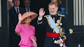 Los Reyes Felipe y Letizia acuden a Westminster para la ceremonia de coronación de Carlos III