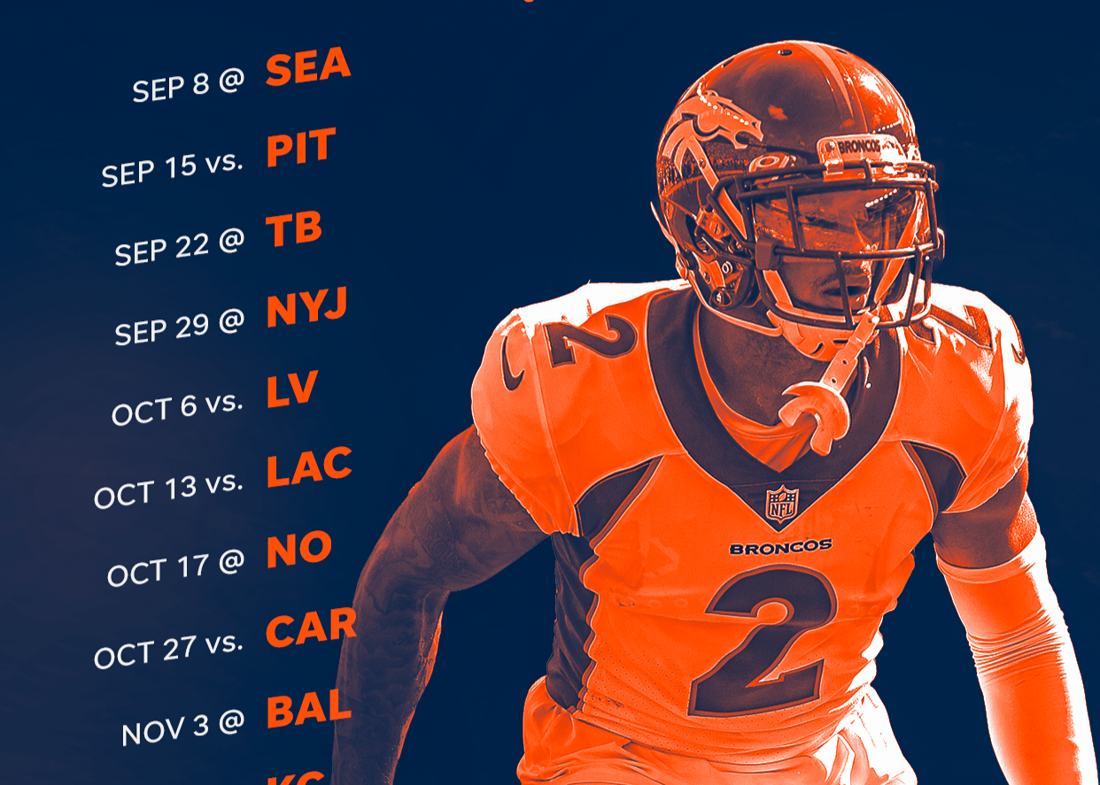 Denver Broncos 2024 Wallpaper Schedule