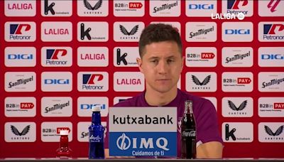 Rajadón de Ander Herrera: "Es una cosa aberrante, que nos den unas cuerdas para atarnos las manos" - MarcaTV