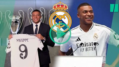 Kylian Mbappé au Real Madrid : les images fortes de sa présentation à son nouveau club