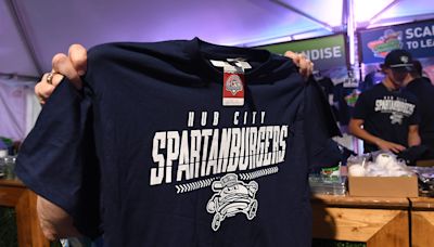 Spartanburg minor league baseball team's name, logo revealed. City celebrates with party