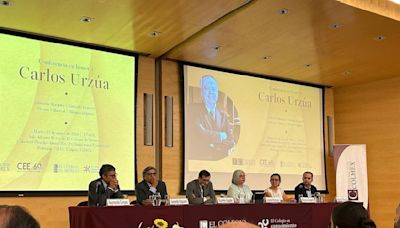 Rinden homenaje a Carlos Urzúa con beca para estudiantes del Colmex