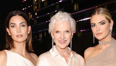 Brand Legends Lily Aldridge, Maye Musk and Kate Upton Embrace Neutrals at Florida Launch Party