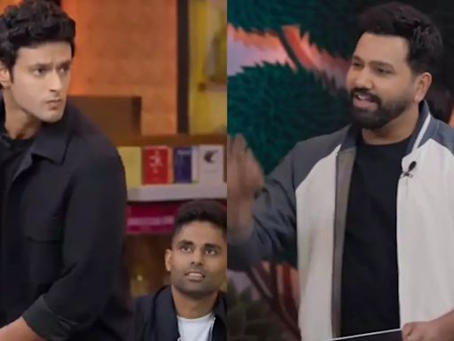 'Maaf Karna Bohot Hi Ghatiya Tha': Rohit Sharma's Hilarious Reaction As Shivam Dube Impersonates Virat Kohli