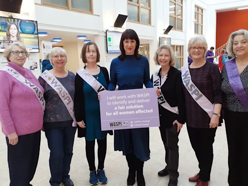 Waspi women accuse Rachel Reeves of state pension ‘betrayal’