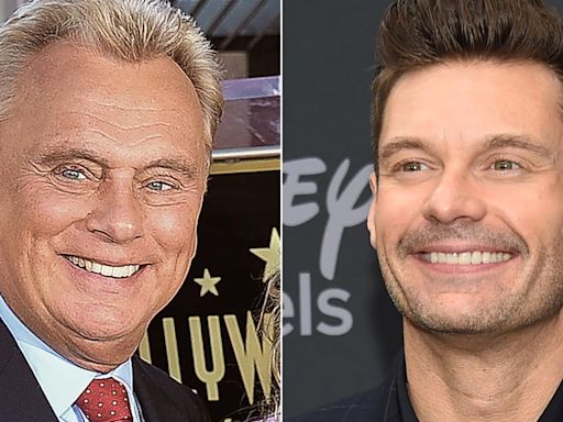 Pat Sajak and Vanna White greet Ryan Seacrest as new 'Wheel of Fortune' host