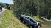 5 people escape hot, acidic pond after SUV drove into inactive geyser in Yellowstone National Park