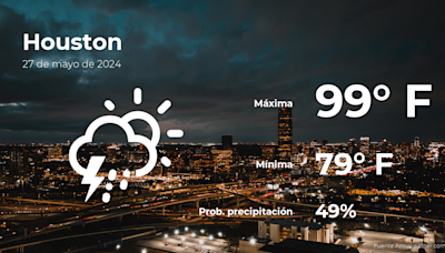 Pronóstico del tiempo en Houston para este lunes 27 de mayo - La Opinión
