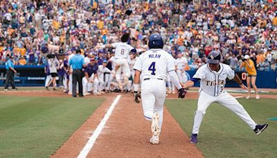 LSU walks off South Carolina in wild, strange SEC Tournament semifinal - The Vicksburg Post