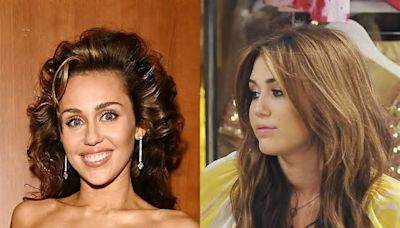 Miley Cyrus Looks Like Miley Stewart All Grown Up With Nostalgic Brunette Hair Transformation