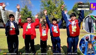 Huancayo: Escolares campeones en matemáticas rifan sus pertenencias para concursar en Francia