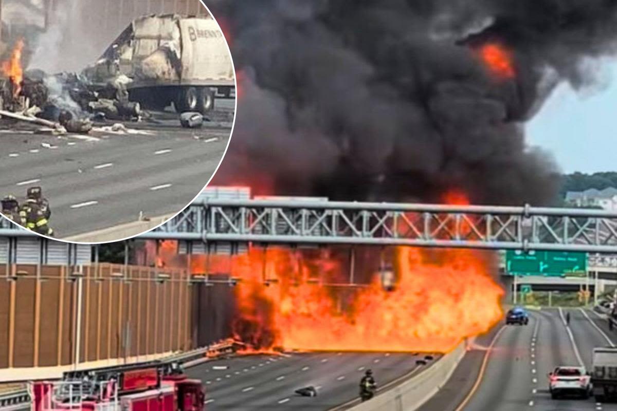 Fatal Route 3 fire and explosion — what was the truck carrying?