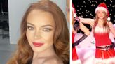 Lindsay Lohan recreated her iconic 'Mean Girls' look in a new vid, and her bod is