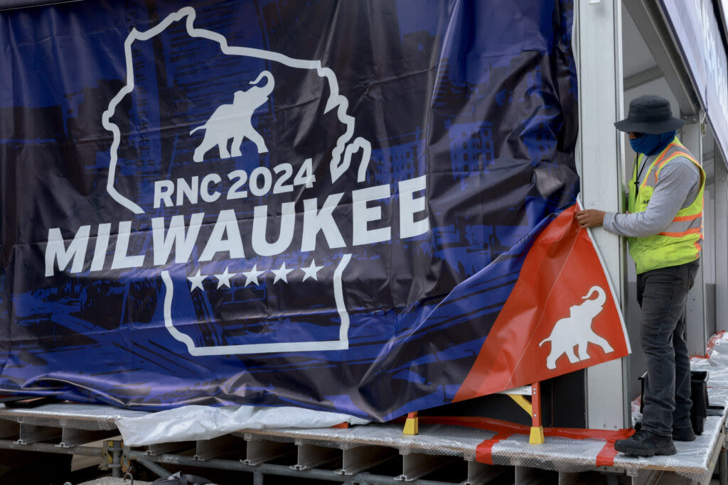Republican National Convention launches Monday amid some grumbling over abortion stance