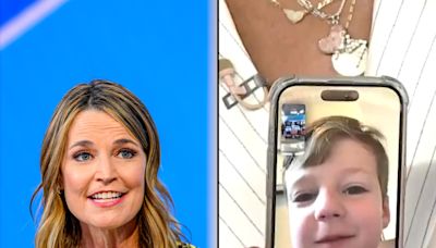 Savannah Guthrie’s Son Charley FaceTimes Her While on ‘Today’: ‘Shhh, We’re on the Air!’