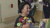 Local nine-year-old gives back through toy donations