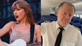 Taylor Swift llegó a Ezeiza y se sorprendió con el fuerte mensaje del avión de Enrique Piñeyro: “Ninguna mujer...”