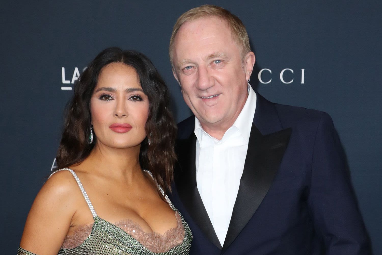 Salma Hayek Shares Sweet Throwback Photos from Wedding to François-Henri Pinault: ‘Never Give Up’