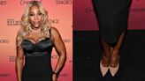 Serena Williams Goes Classic in Suede Pumps and LBD for the Essence Black Women in Business Dinner