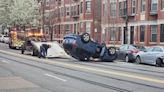 Rollover crash in Jamaica Plain pauses some parts of Green Line service