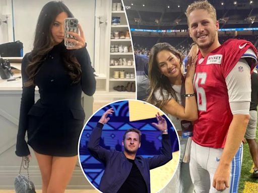 Christen Harper reveals stunning NFL draft look as Lions fans give fiancé Jared Goff electric welcome